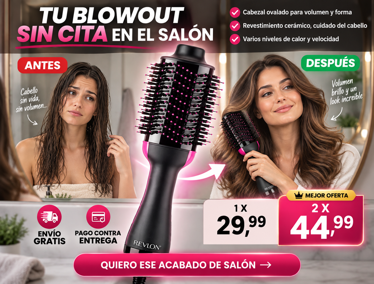 Cepillo Secador 3 En 1 2