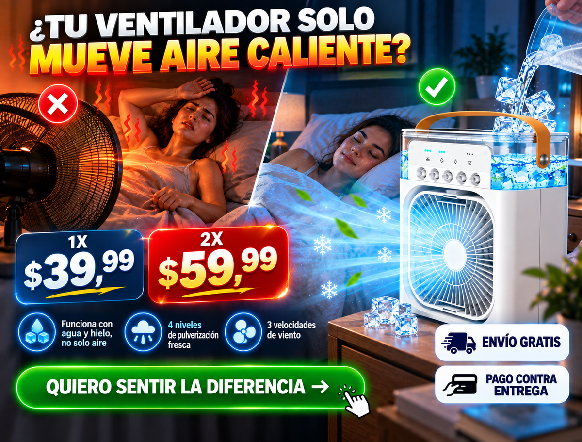 Mini Aire Acondicionado Portatil 3 En 1 3