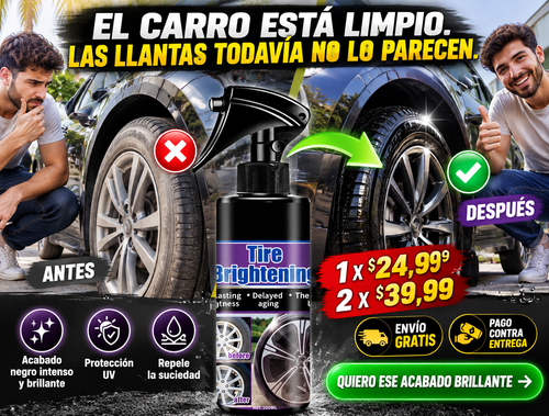 Abrillantador De Neumaticos Brillo Carro