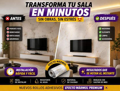 Rollo marmoleados decorativos2