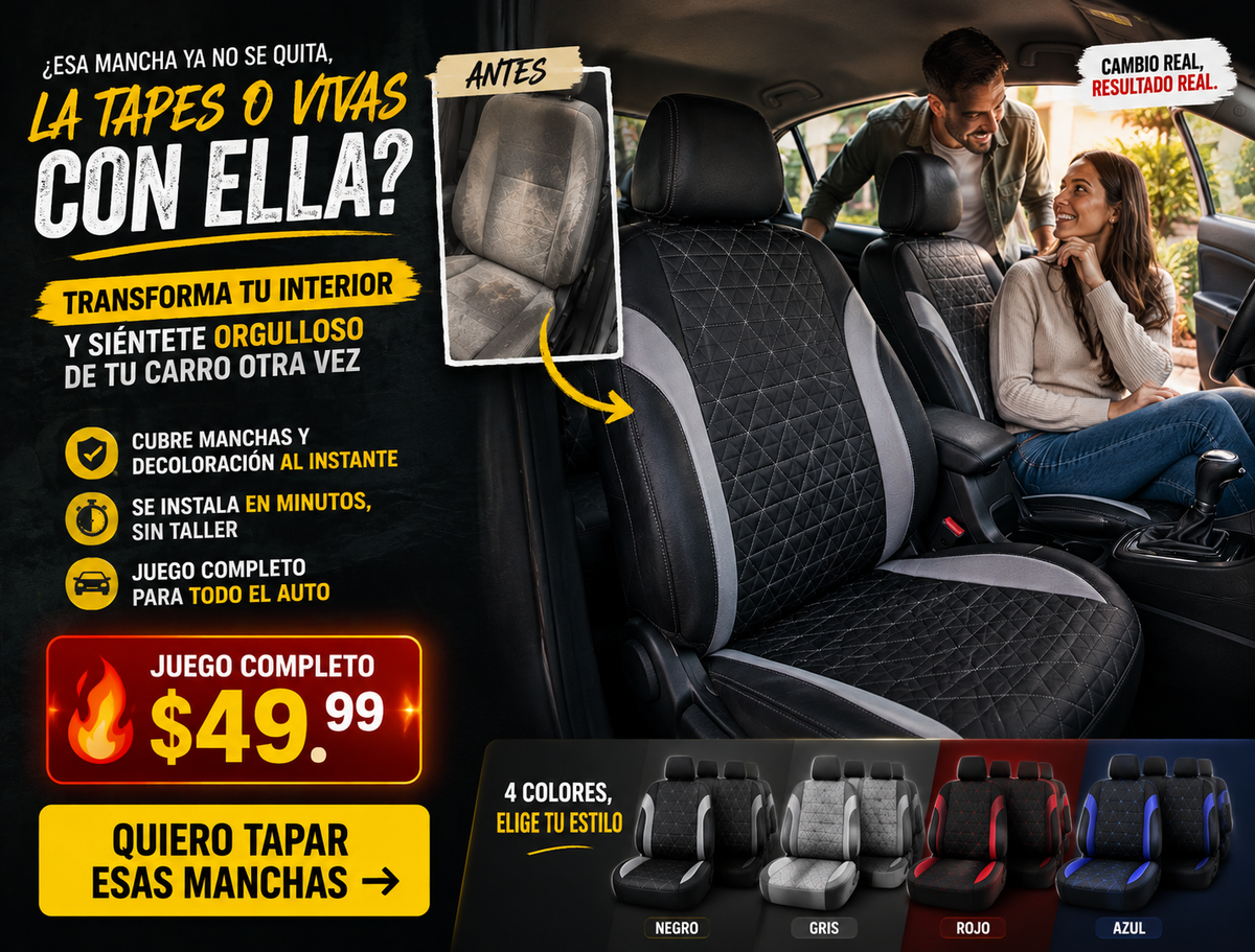Fundas Asientos Coche 3