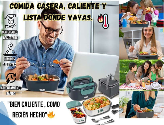 Comida caliente y lista donde vayas