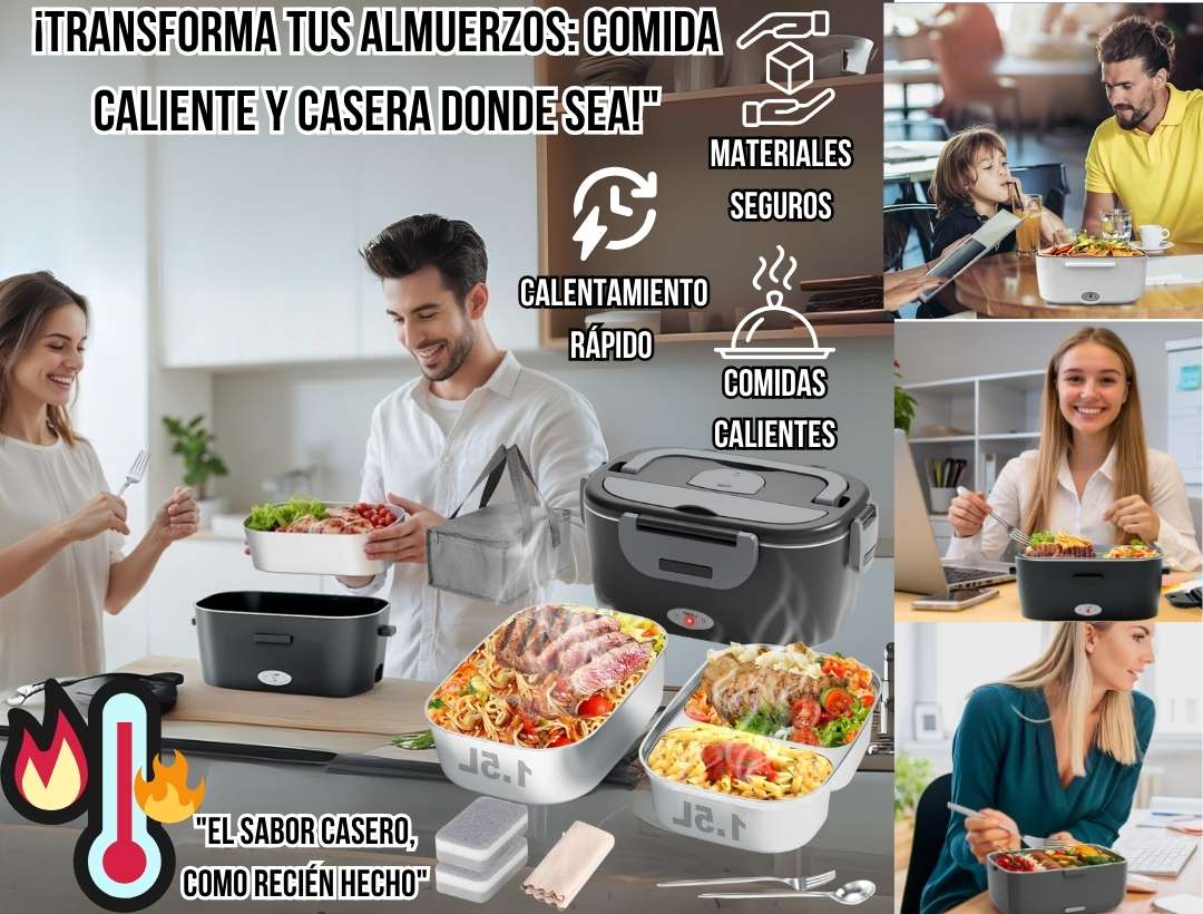 Comida caliente y lista donde vayas