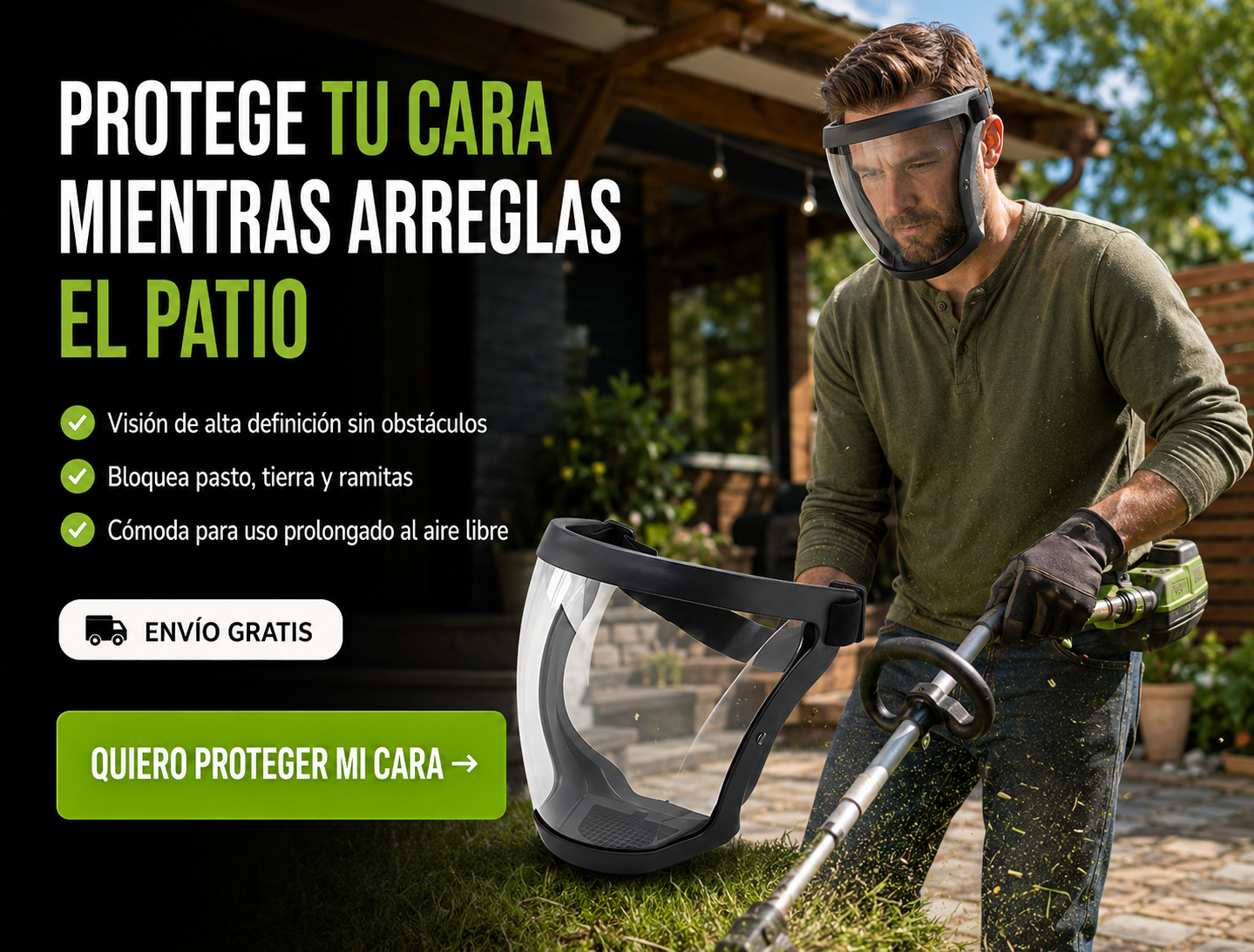 Genérico Pantalla Facial Completa 2