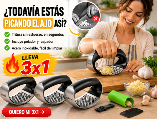 Prensa de Ajo Basculante