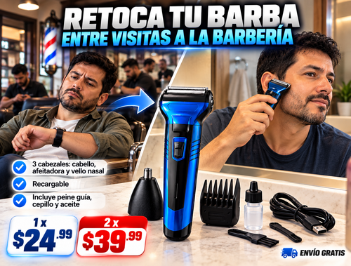 Afeitadora 3 En 1 Sonar 2
